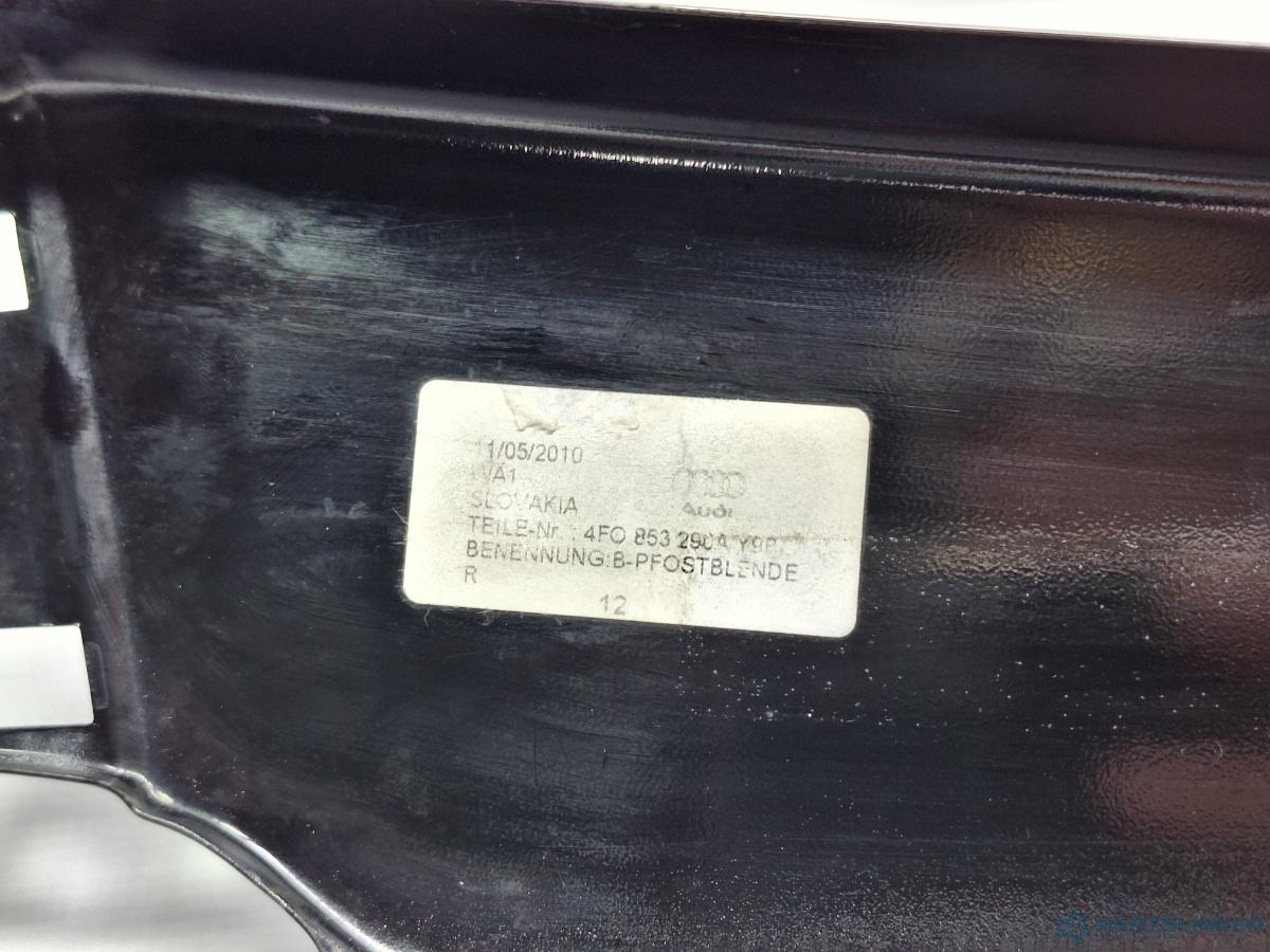 Ornamente stalp (A) AUDI A6/S6 III Saloon 4F2, C6 2004 - 20112.0 TDI CAHA 4F0853290A