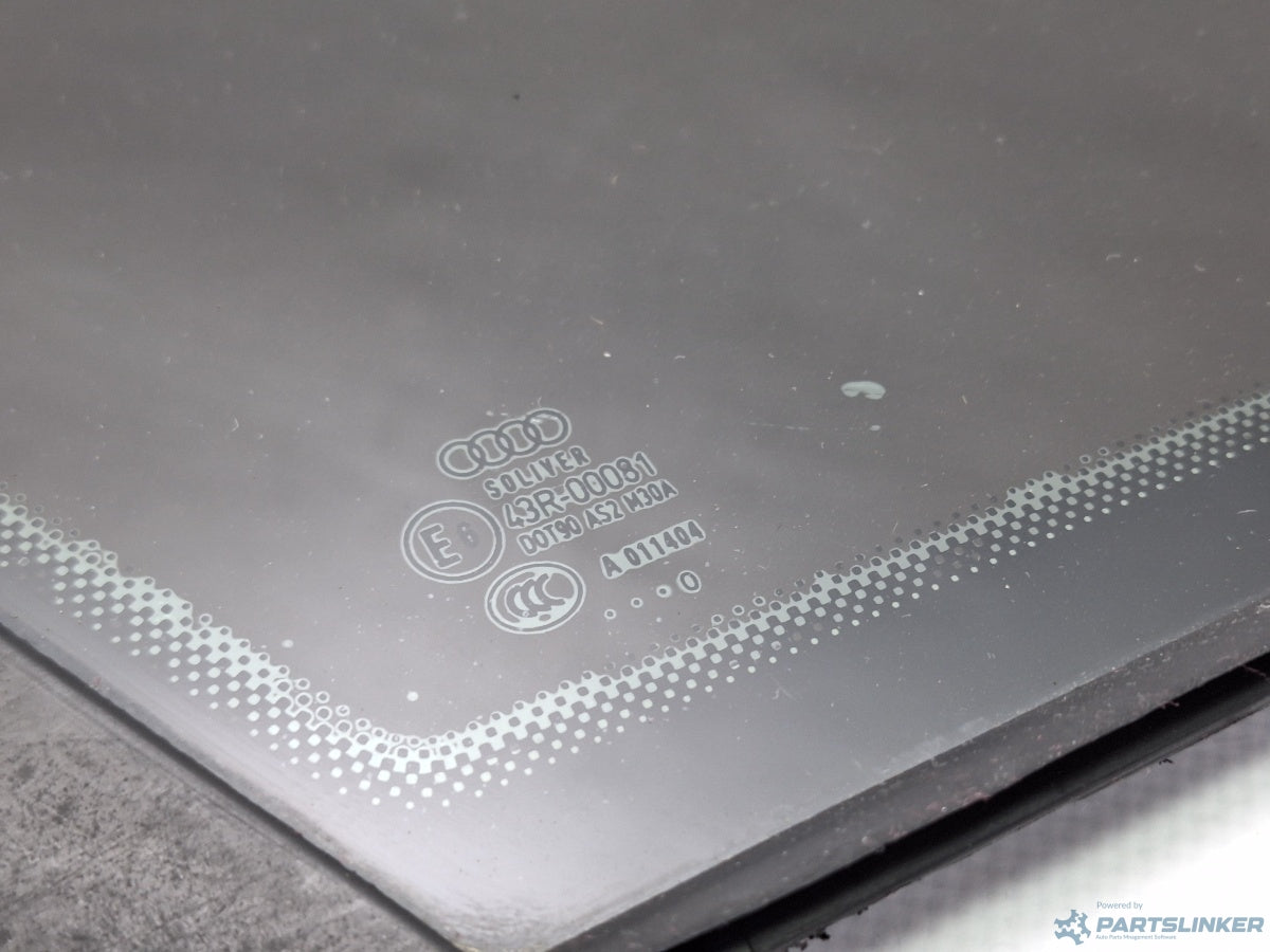 Geam fix lateral stanga spate AUDI A6/S6 III Saloon (4F2, C6) [ 2004 - 2011 ] TDI (CAHA) 125KW|170HP 4F5845299B