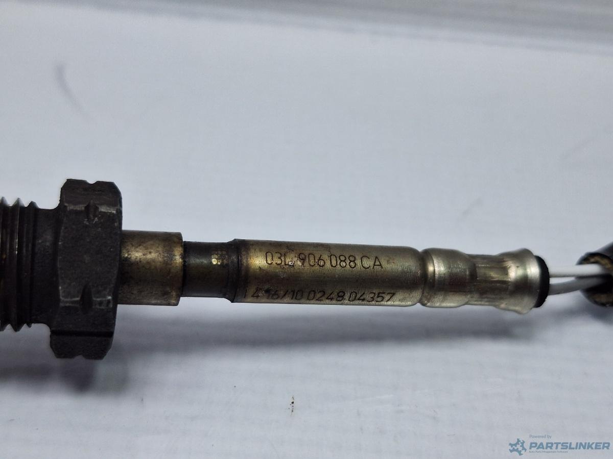 Senzor temperatura gaze AUDI A6/S6 III Saloon (4F2, C6) [ 2004 - 2011 ] TDI (CAHA) 125KW|170HP OEM 03L906088CA