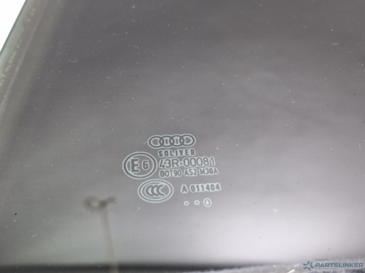 Geam usa stanga spate AUDI A6/S6 III Saloon (4F2, C6) [ 2004 - 2011 ] TDI (CAHA) 125KW|170HP 4F5845205