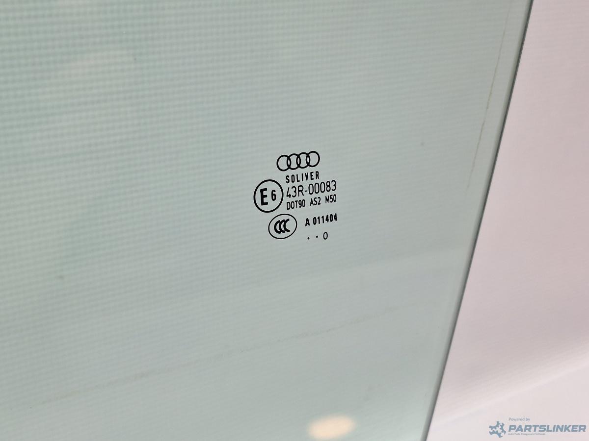 Geam usa stanga fata AUDI A6/S6 III Saloon (4F2, C6) [ 2004 - 2011 ] OEM 4F0845201D