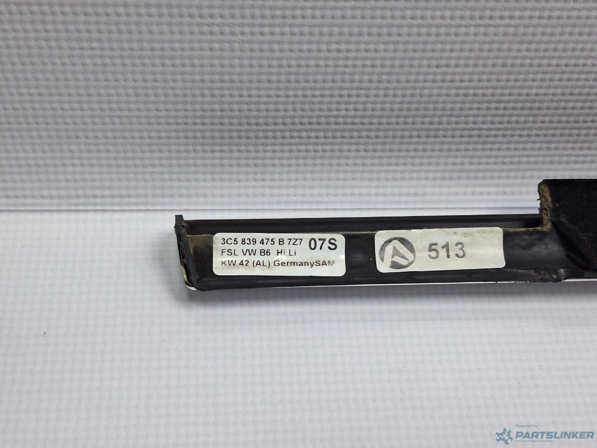 Perie geam stanga spate VOLKSWAGEN PASSAT (3C2) [ 2005 - 2010 ] TDI (BMP) 103KW|140HP 3C5839475B