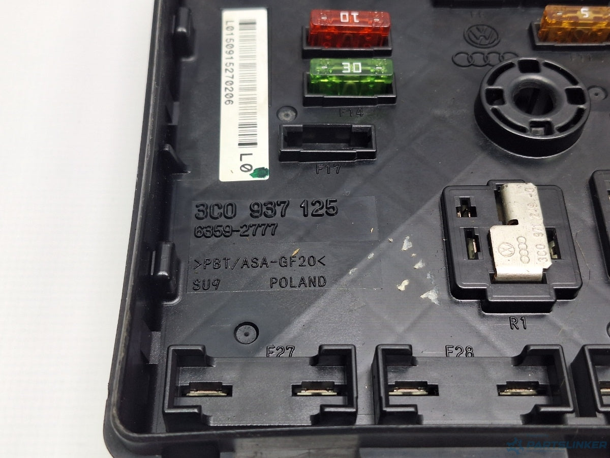 Panou sigurante motor VOLKSWAGEN PASSAT (3C2) [ 2005 - 2010 ] TDI (BMP) 103KW|140HP 3C0937125