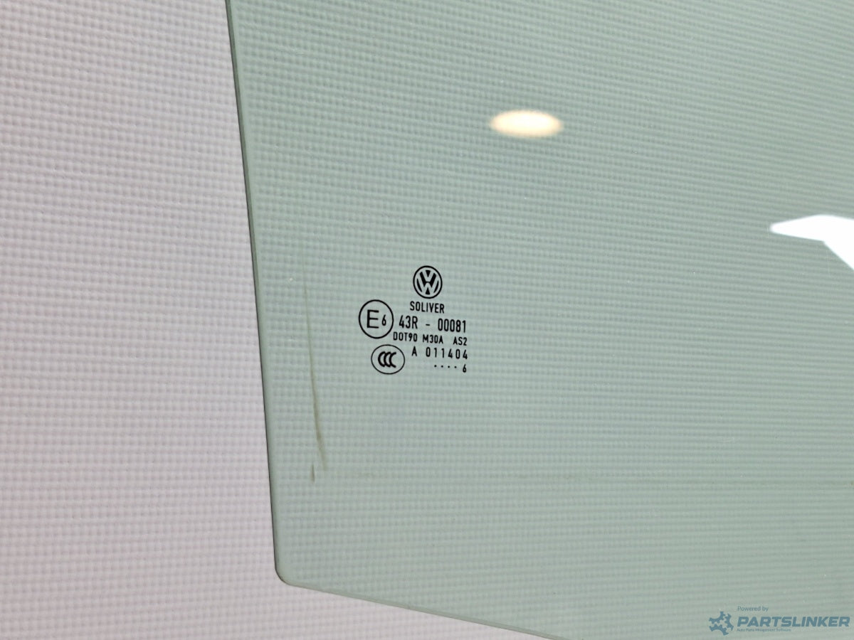 Geam dreapta spate VOLKSWAGEN PASSAT (3C2) [ 2005 - 2010 ] TDI (BMP) 103KW|140HP 3C5845026 , 43R-00081