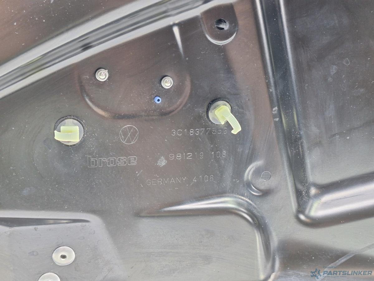Macara geam stanga fata VOLKSWAGEN PASSAT (3C2) [ 2005 - 2010 ] OEM 3C1837755G