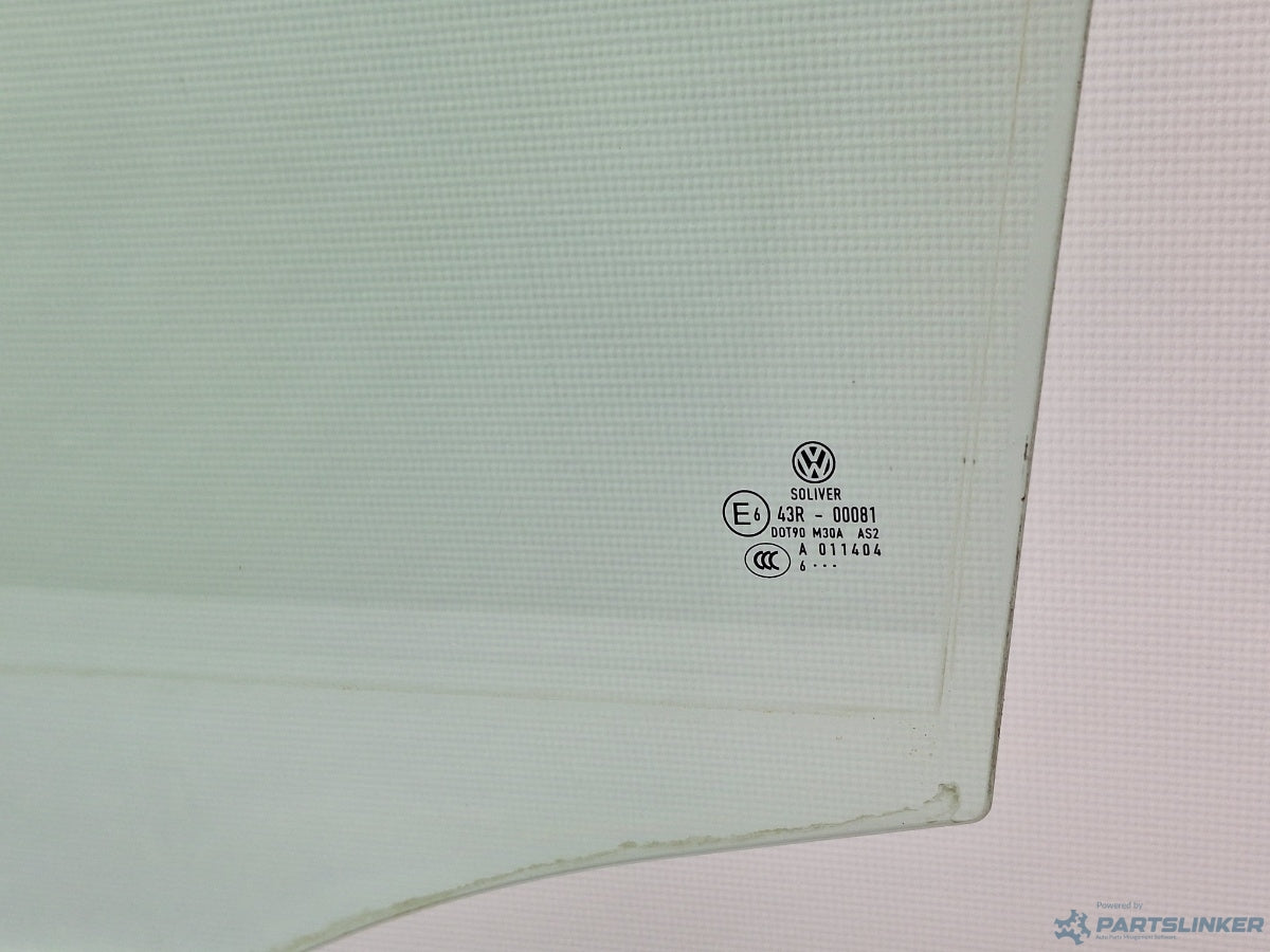 Geam stanga spate VOLKSWAGEN PASSAT (3C2) [ 2005 - 2010 ] TDI (BMP) 103KW|140HP 3C5845025