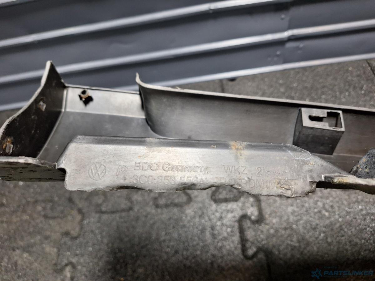 Ornament prag dreapta VOLKSWAGEN PASSAT (3C2) [ 2005 - 2010 ] TDI (BMP) 103KW|140HP OEM 3C0953856A