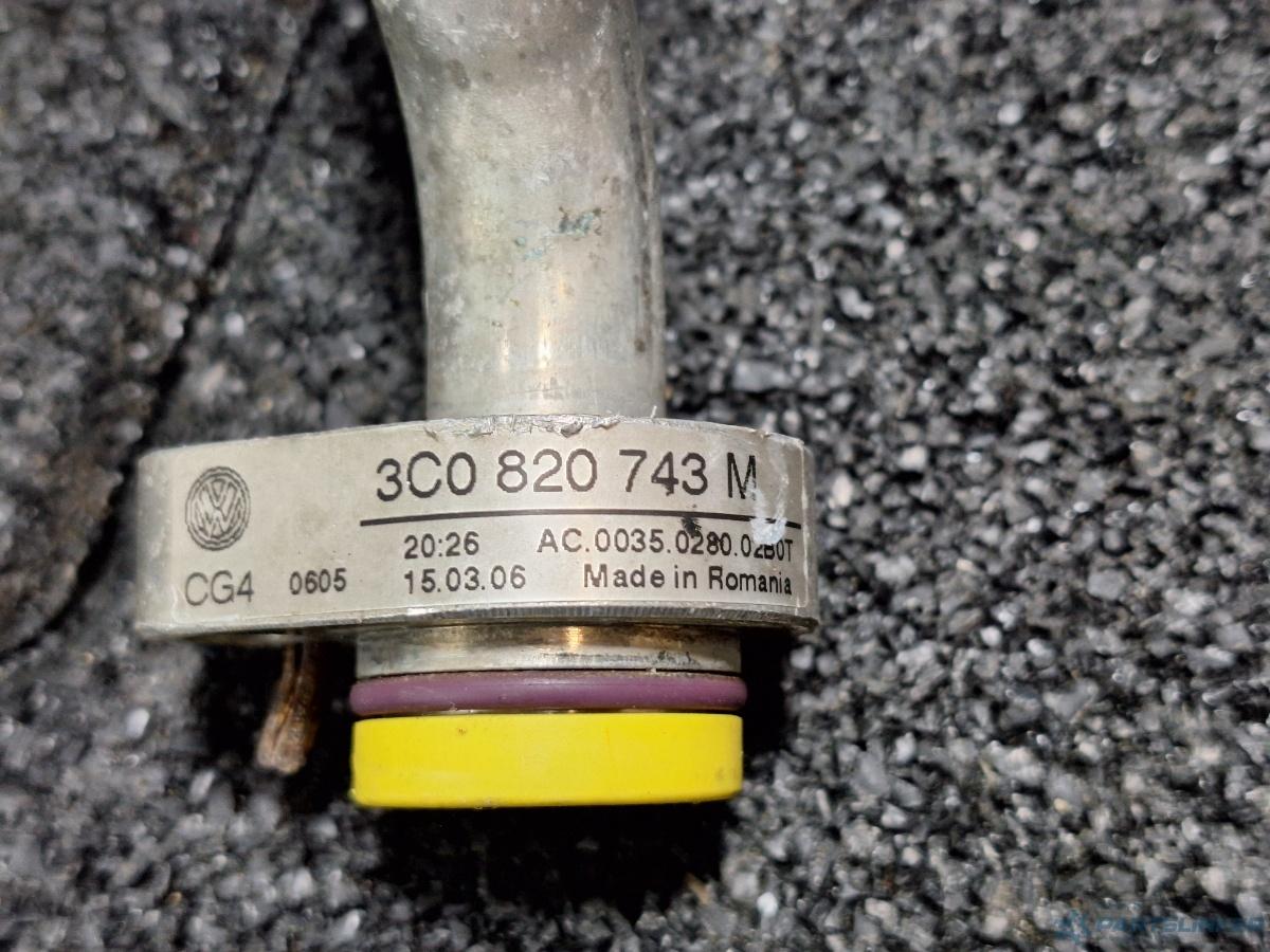 Conducta AC joasa presiune VOLKSWAGEN PASSAT Variant (3C5) [ 2005 - 2011 ] TDI 16V (BKP, CBAB) 103KW|140HP OEM 3C0820743M