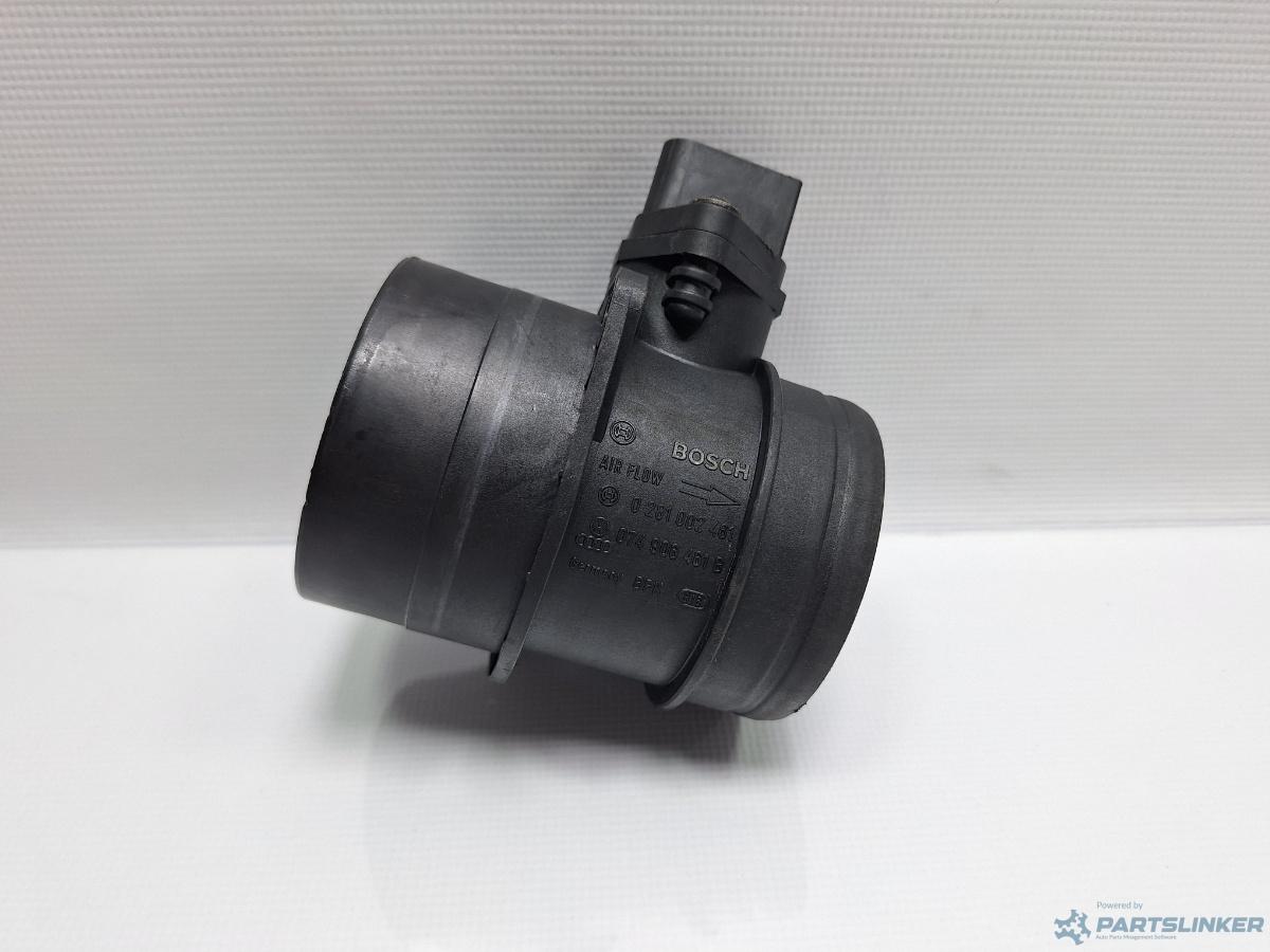 Debitmetru aer VOLKSWAGEN TOURAN (1T1, 1T2) [ 2003 - 2010 ] TDI (BMN) 125KW|170HP BOSCH 0281002461 OEM 074906461B