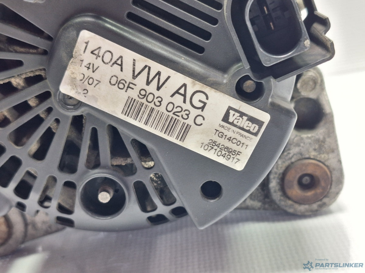 Alternator 140A VOLKSWAGEN TOURAN (1T1, 1T2) [ 2003 - 2010 ] TDI (BMN) 125KW|170HP 06F903023C