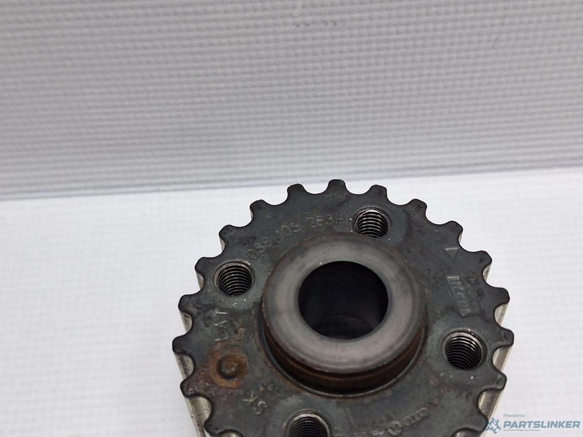 Pinion distributie vibrochen VOLKSWAGEN TOURAN (1T1, 1T2) [ 2003 - 2010 ] TDI (BMN) 125KW|170HP OEM 038105263H