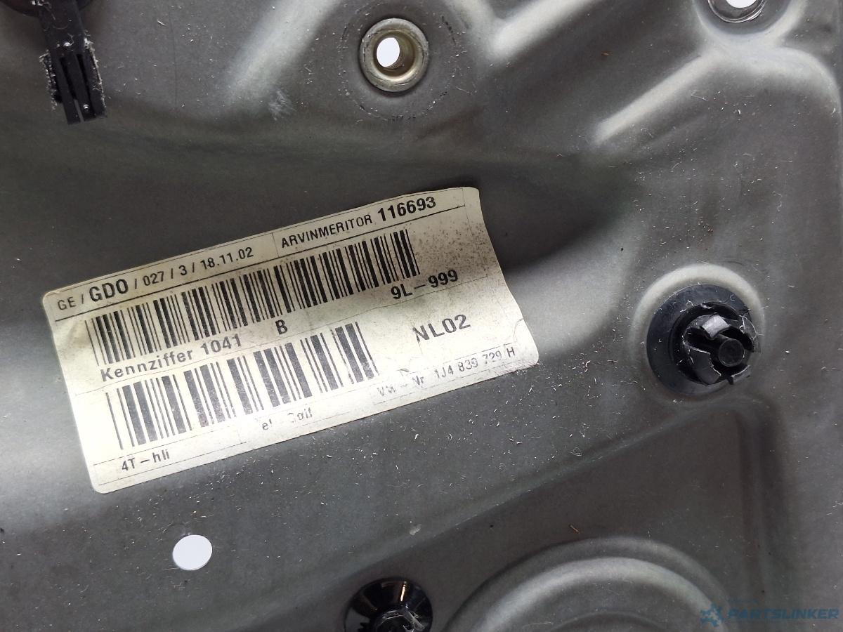 Macara geam stanga spate VOLKSWAGEN GOLF IV Variant (1J5) [ 1999 - 2006 ] TDI (ATD, AXR) 74KW|101HP OEM 1J4839755E