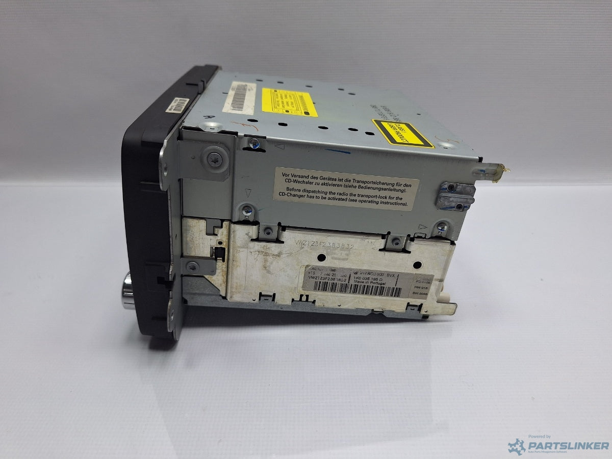 CD player auto VOLKSWAGEN PASSAT (3C2) [ 2005 - 2010 ] TDI (BMP) 103KW|140HP 1K0035195D
