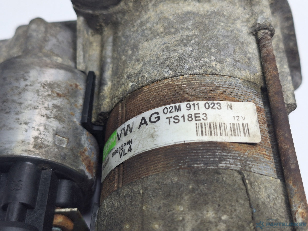 Electromotor VOLKSWAGEN PASSAT (3C2) [ 2005 - 2010 ] TDI (BMP) 103KW|140HP Valeo TS18E3 02M911023N