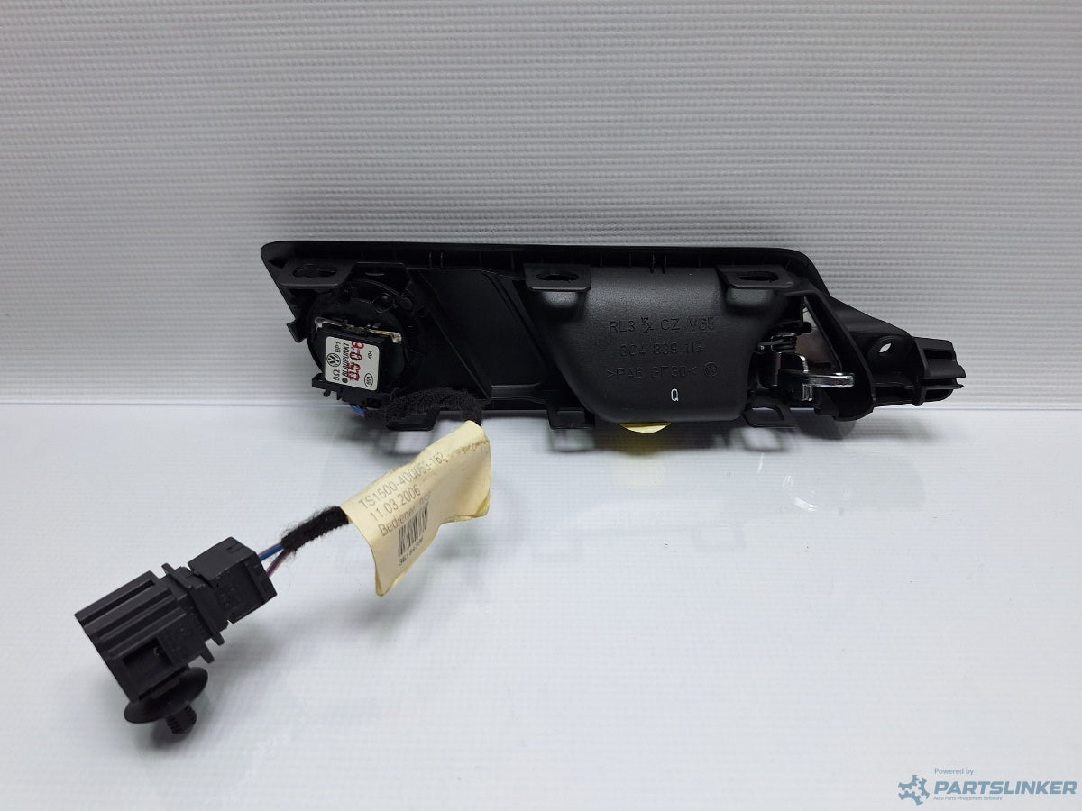 Maner deschidere usa stanga spate VOLKSWAGEN PASSAT (3C2) [ 2005 - 2010 ] TDI (BMP) 103KW|140HP 3C4839113