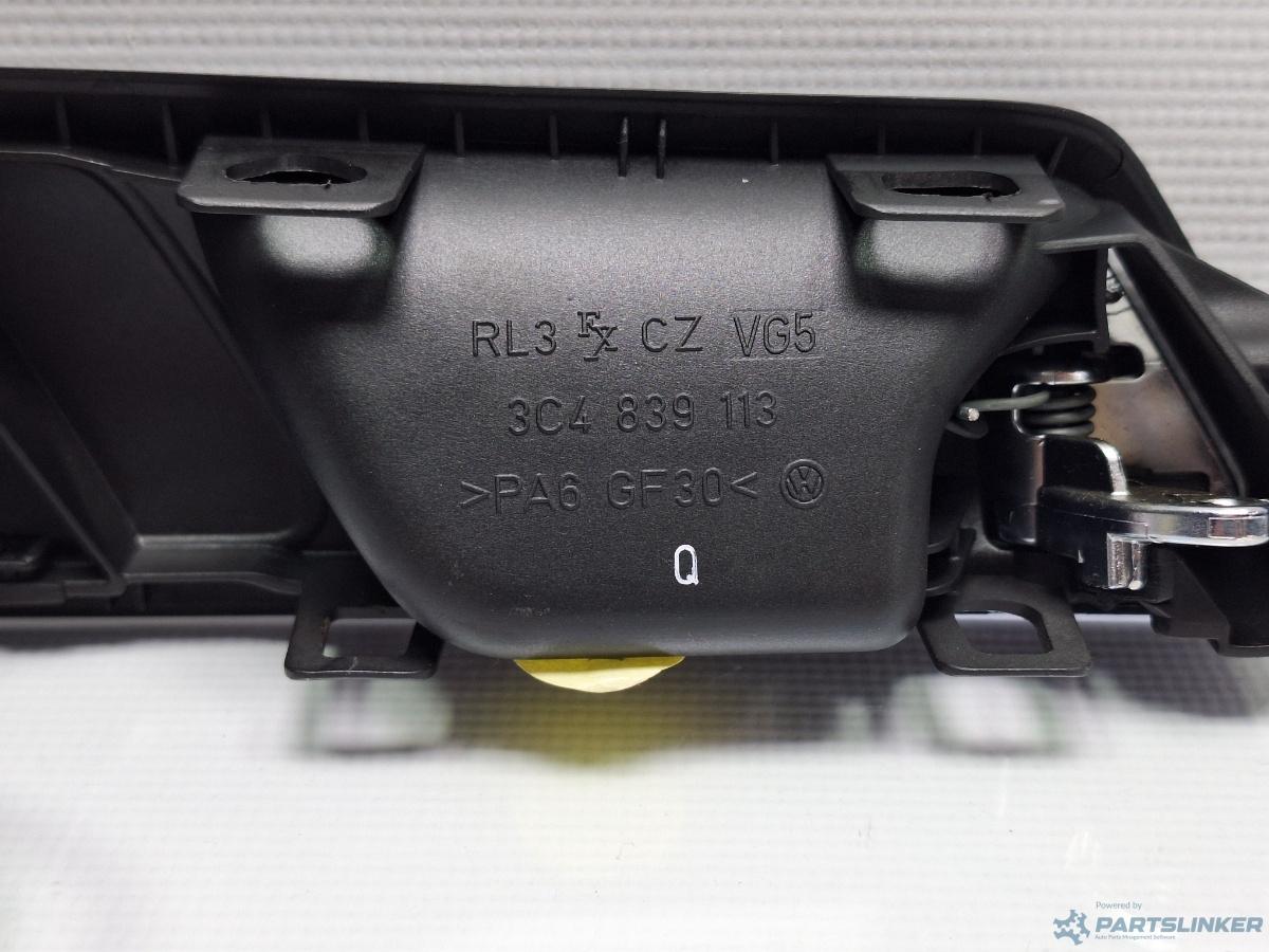 Maner deschidere usa stanga spate VOLKSWAGEN PASSAT (3C2) [ 2005 - 2010 ] TDI (BMP) 103KW|140HP OEM 3C4839113