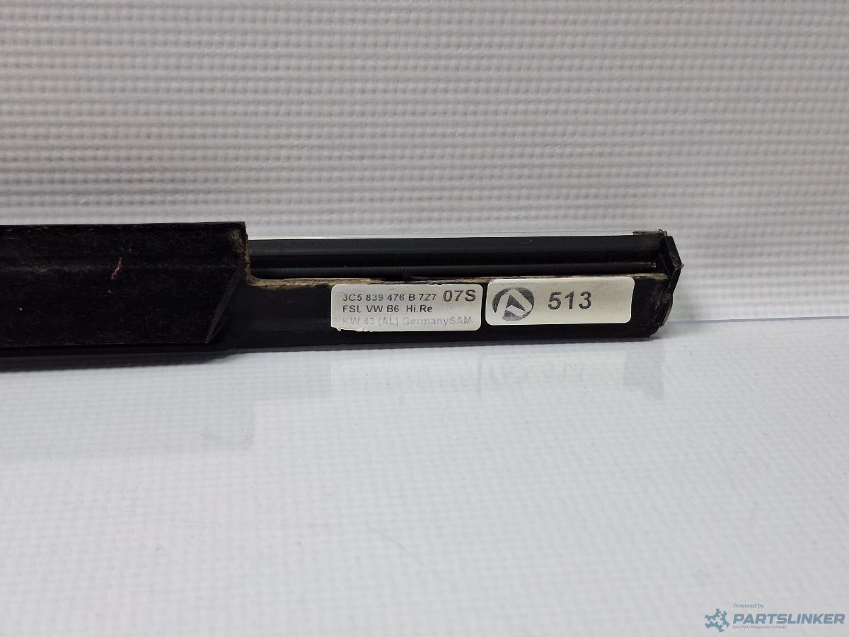 Perie geam dreapta spate VOLKSWAGEN PASSAT (3C2) [ 2005 - 2010 ] TDI (BMP) 103KW|140HP OEM 3C5839476B
