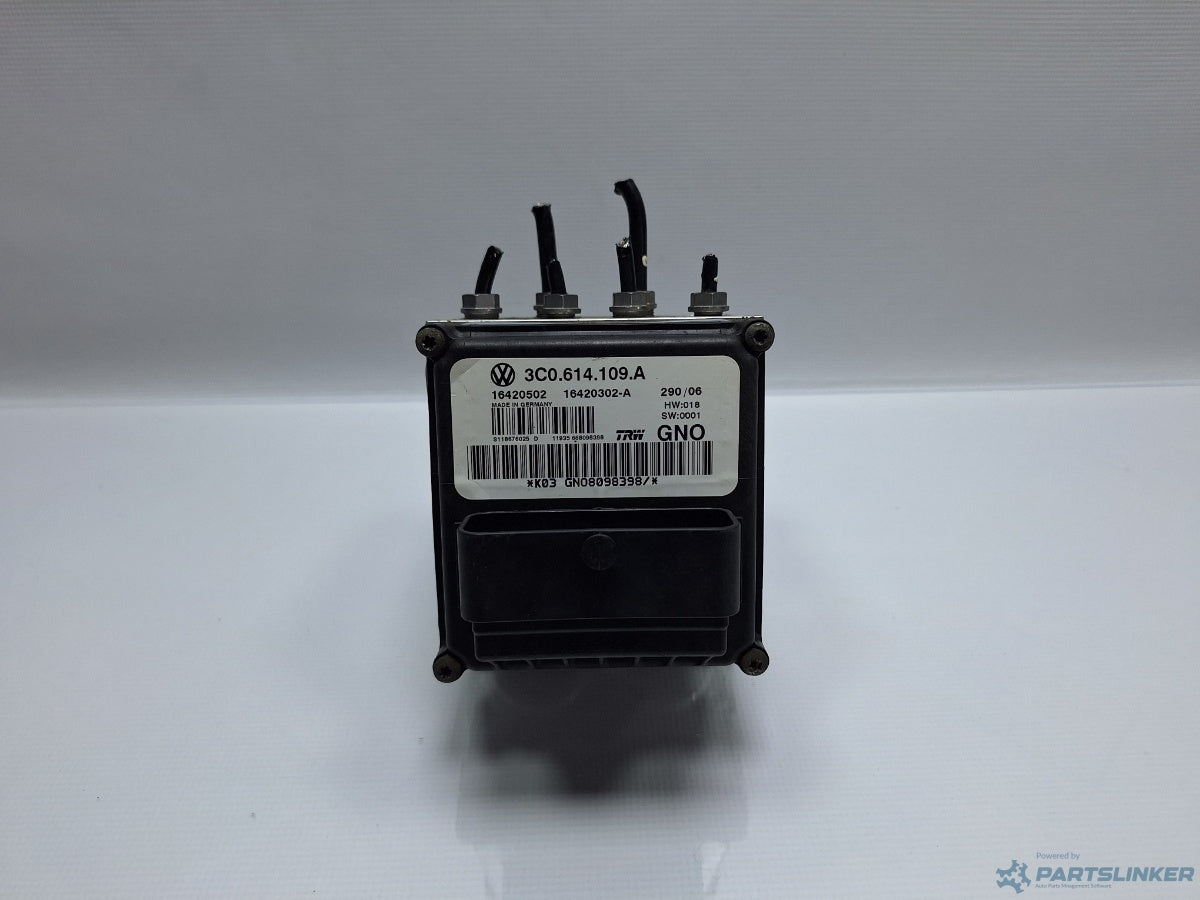Modul pompa ABS VOLKSWAGEN PASSAT (3C2) [ 2005 - 2010 ] TDI (BMP) 103KW|140HP 3C0614109A