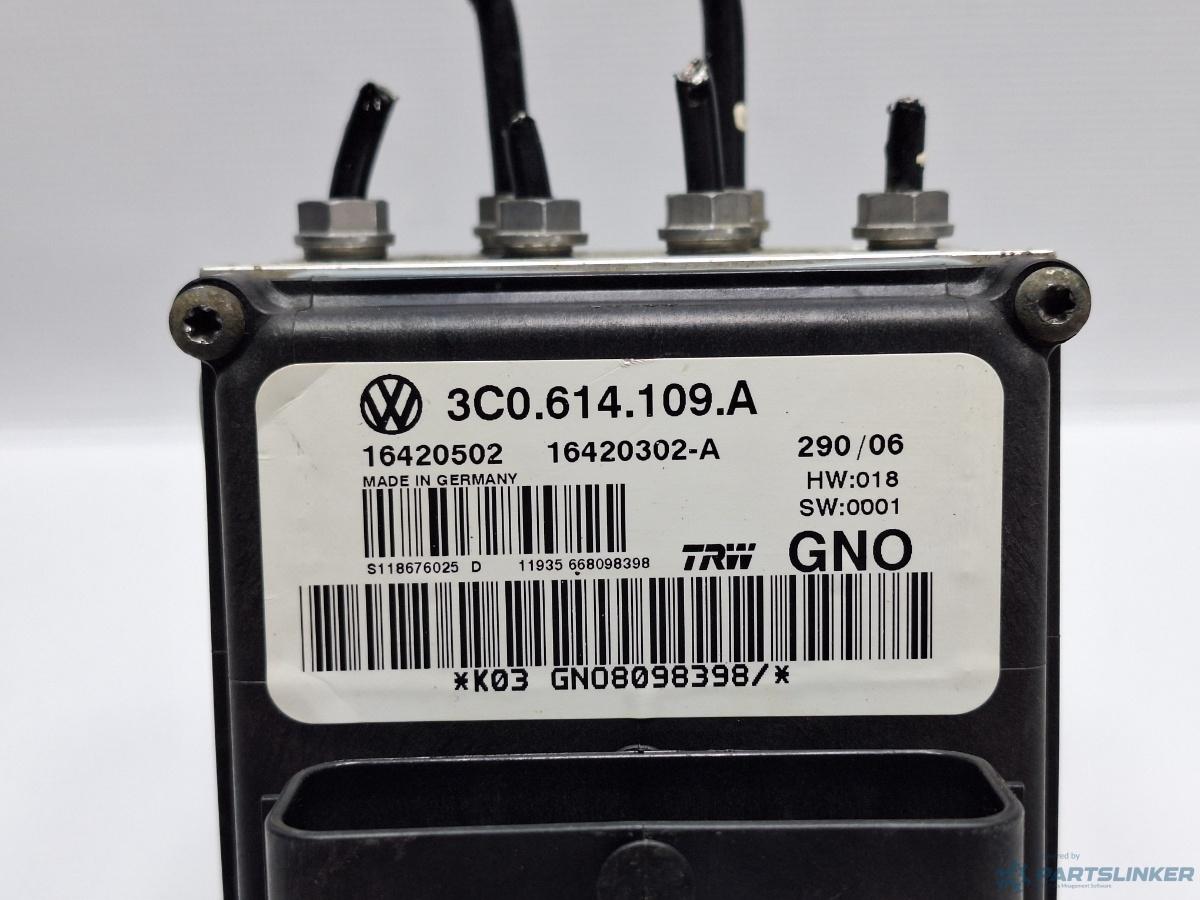 Modul pompa ABS VOLKSWAGEN PASSAT (3C2) [ 2005 - 2010 ] TDI (BMP) 103KW|140HP OEM 3C0614109A