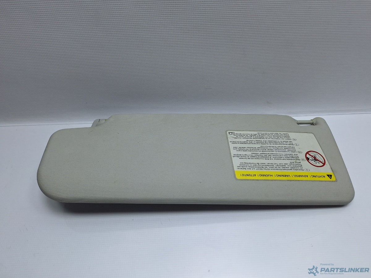 Parasolar dreapta VOLKSWAGEN PASSAT (3C2) [ 2005 - 2010 ] TDI (BMP) 103KW|140HP 3C0857552L