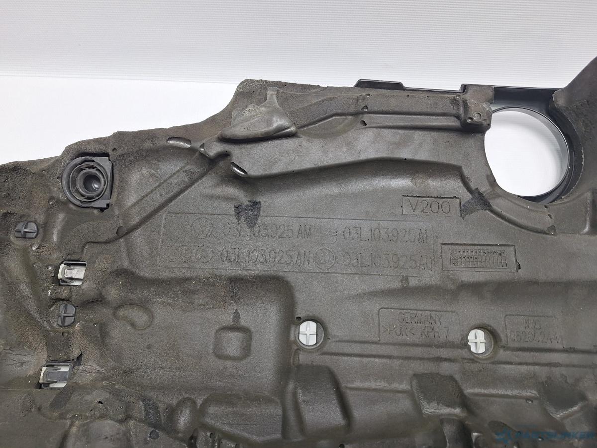 Capac ornament motor VOLKSWAGEN PASSAT Variant (3C5) [ 2005 - 2011 ] TDI 16V (BKP, CBAB) 103KW|140HP OEM 03L103925AM