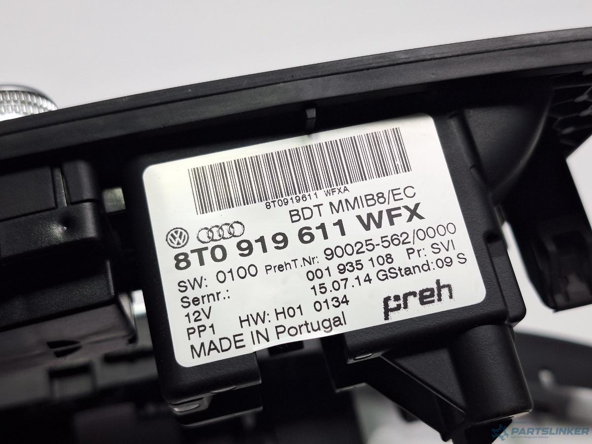 Consola centrala MMI cu butoane AUDI A4 IV Avant (8K5, B8) [ 2007 - 2015 ] TDI (CJCD, CMFB, CSUA) 110KW|150HP OEM 8T0919611WFX