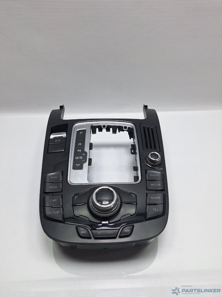 Consola centrala MMI cu butoane AUDI A4 IV Avant (8K5, B8) [ 2007 - 2015 ] TDI (CJCD, CMFB, CSUA) 110KW|150HP OEM 8T0919611WFX