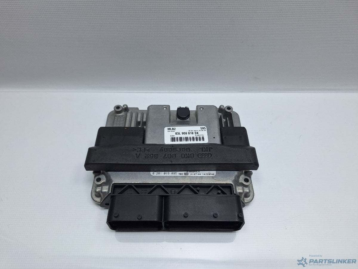 Calculator ECU motor AUDI A4 IV Avant (8K5, B8) [ 2007 - 2015 ] TDI (CJCD, CMFB, CSUA) 110KW|150HP BOSCH 0281019895 03L906018SK