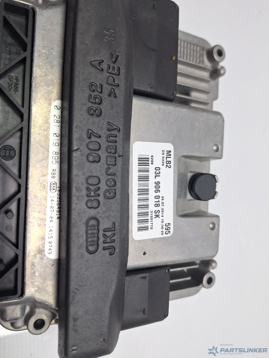 Calculator ECU motor AUDI A4 IV Avant (8K5, B8) [ 2007 - 2015 ] TDI (CJCD, CMFB, CSUA) 110KW|150HP BOSCH 0281019895 03L906018SK