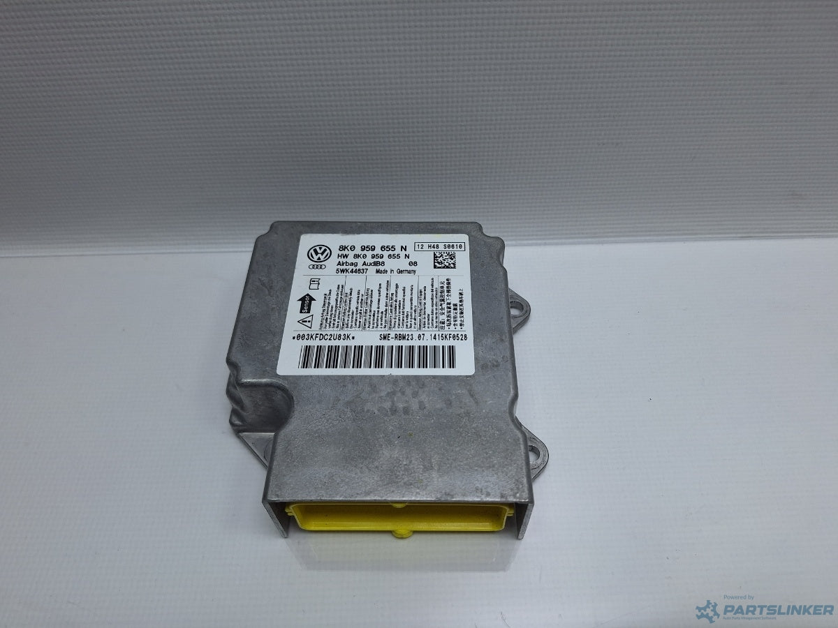 Calculator airbag AUDI A4 IV Avant (8K5, B8) [ 2007 - 2015 ] TDI (CJCD, CMFB, CSUA) 110KW|150HP 8K0959655N