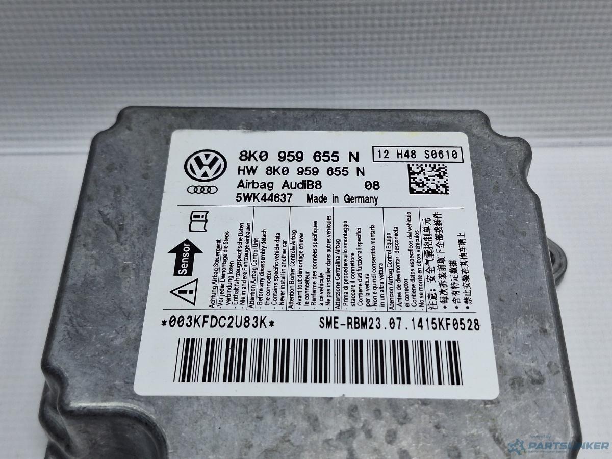 Calculator airbag AUDI A4 IV Avant (8K5, B8) [ 2007 - 2015 ] TDI (CJCD, CMFB, CSUA) 110KW|150HP OEM 8K0959655N