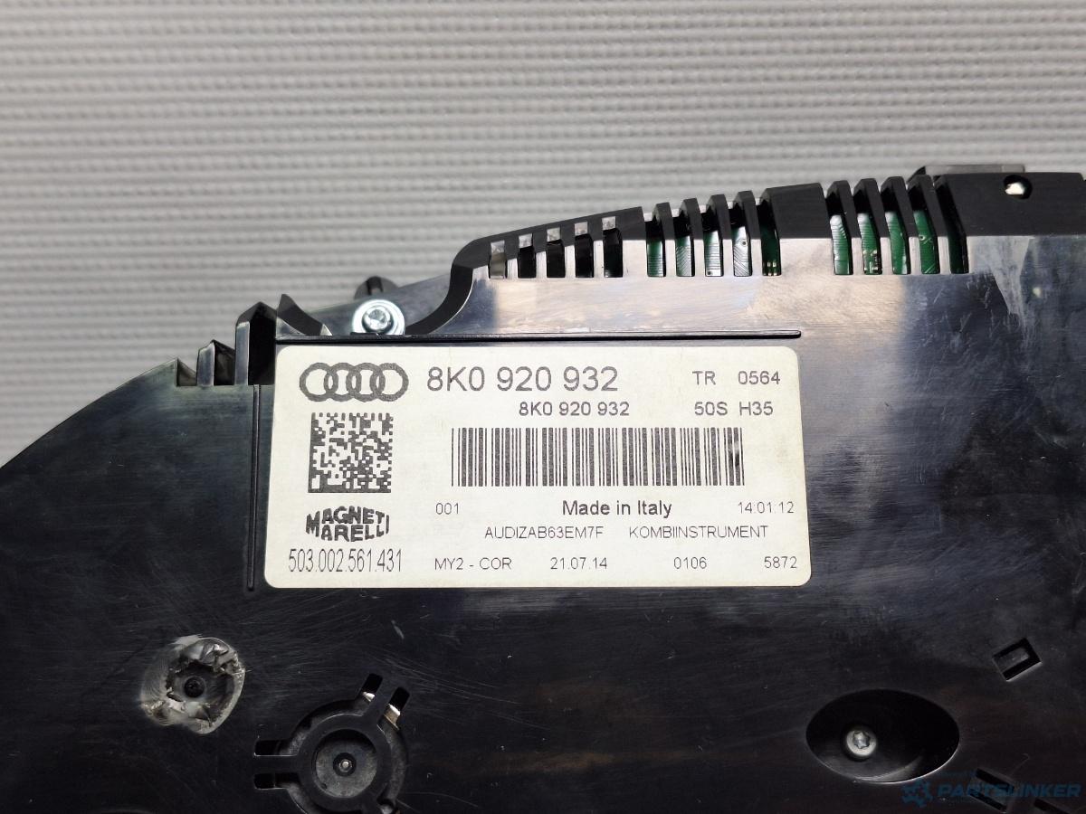 Ceasuri bord AUDI A4 IV Avant (8K5, B8) [ 2007 - 2015 ] TDI (CJCD, CMFB, CSUA) 110KW|150HP Magneti Marelli 503.002.561.431 OEM 8K0920932