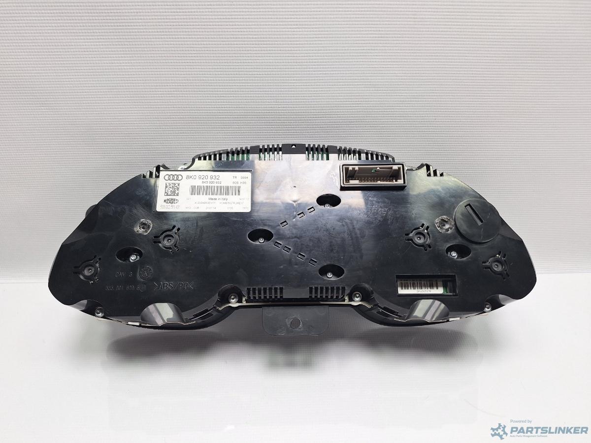 Ceasuri bord AUDI A4 IV Avant (8K5, B8) [ 2007 - 2015 ] TDI (CJCD, CMFB, CSUA) 110KW|150HP Magneti Marelli 503.002.561.431 OEM 8K0920932