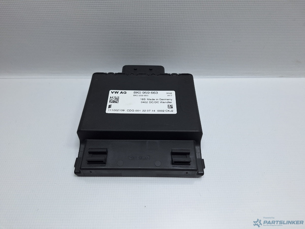 Modul stabilizator tensiune AUDI A4 IV Avant (8K5, B8) [ 2007 - 2015 ] TDI (CJCD, CMFB, CSUA) 110KW|150HP 8K0959663