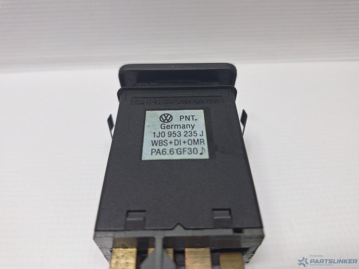 Buton avarie VOLKSWAGEN BORA (1J2) [ 1998 - 2013 ] TDI (AGR, ALH) 66KW|90HP OEM 1J0953235J