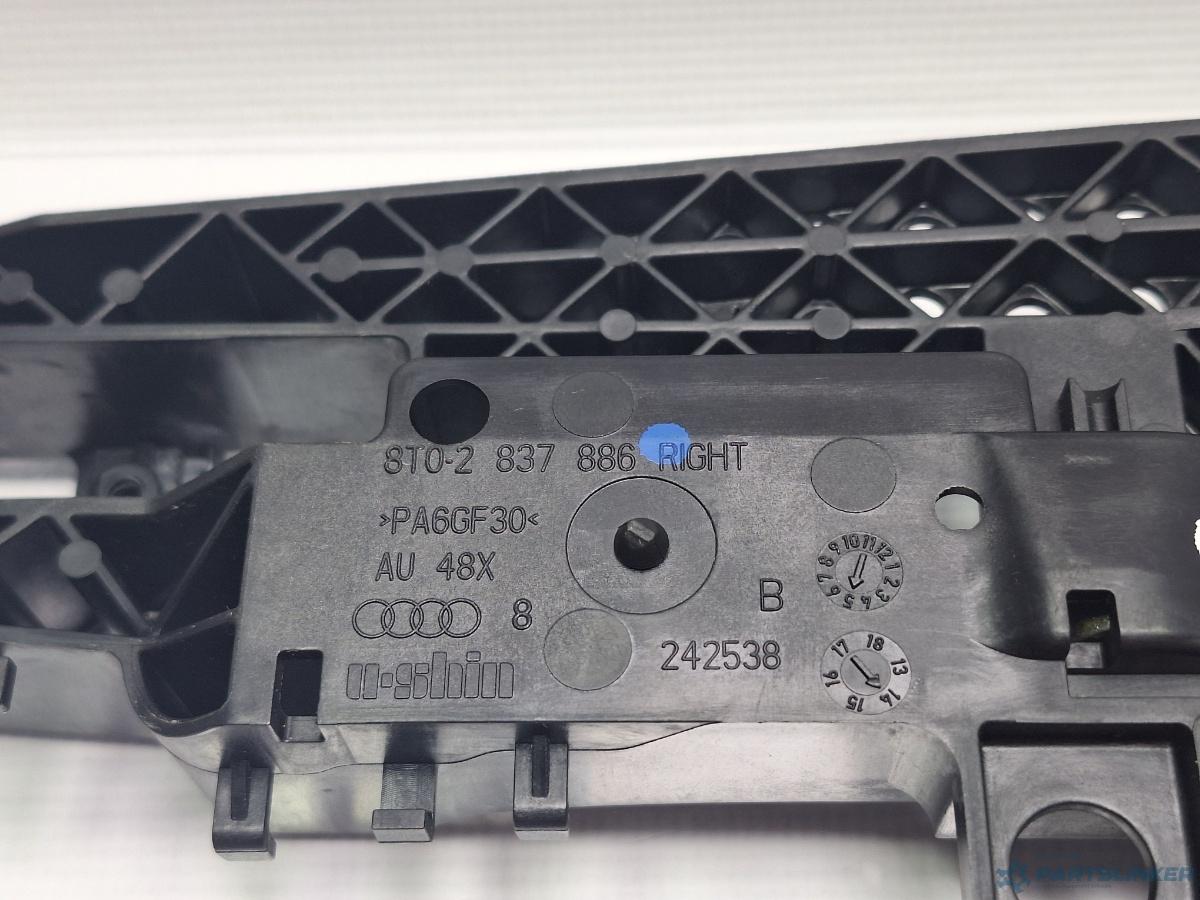 Suport maner usa dreapta AUDI A4 IV Avant (8K5, B8) [ 2007 - 2015 ] TDI (CJCD, CMFB, CSUA) 110KW|150HP OEM 8T0837886