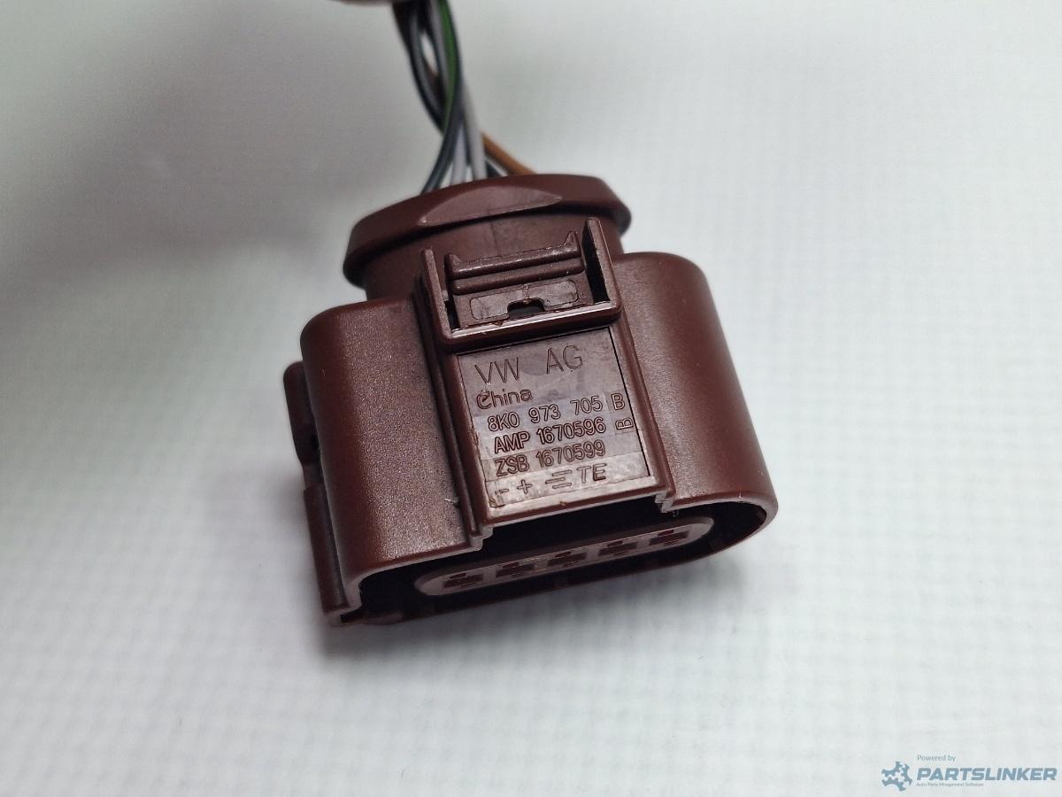 Mufa conector 5 pini AUDI A4 IV Avant (8K5, B8) [ 2007 - 2015 ] TDI (CJCD, CMFB, CSUA) 110KW|150HP OEM 8K0973705B