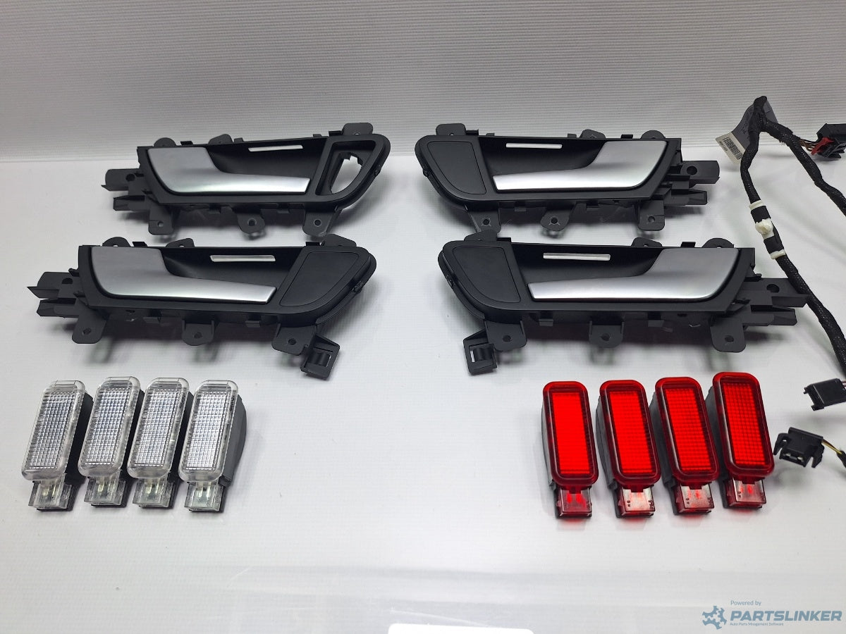 Set iluminare panouri usi AUDI A4 IV Avant (8K5, B8) [ 2007 - 2015 ] TDI (CJCD, CMFB, CSUA) 110KW|150HP 8K0837019G , 8K0837020E