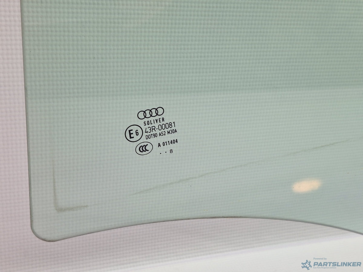 Geam stanga spate AUDI A4 IV Avant (8K5, B8) [ 2007 - 2015 ] TDI (CJCD, CMFB, CSUA) 110KW|150HP 8K9845205E