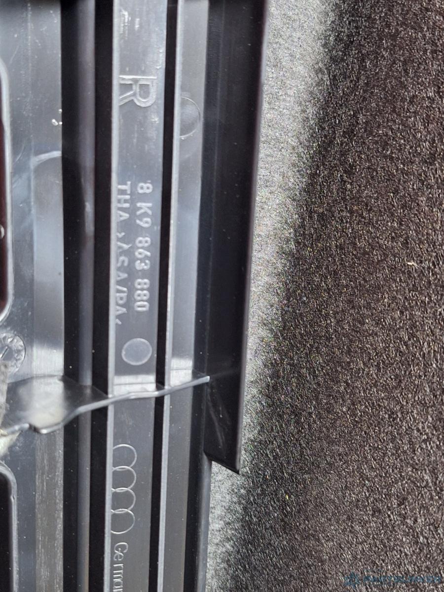 Mocheta laterala portbagaj dreapta AUDI A4 IV Avant (8K5, B8) [ 2007 - 2015 ] TDI (CJCD, CMFB, CSUA) 110KW|150HP OEM 8K9863880