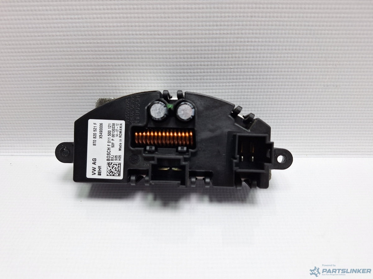 Rezistenta trepte aeroterma AUDI A4 IV Avant (8K5, B8) [ 2007 - 2015 ] TDI (CJCD, CMFB, CSUA) 110KW|150HP 8T0820521F