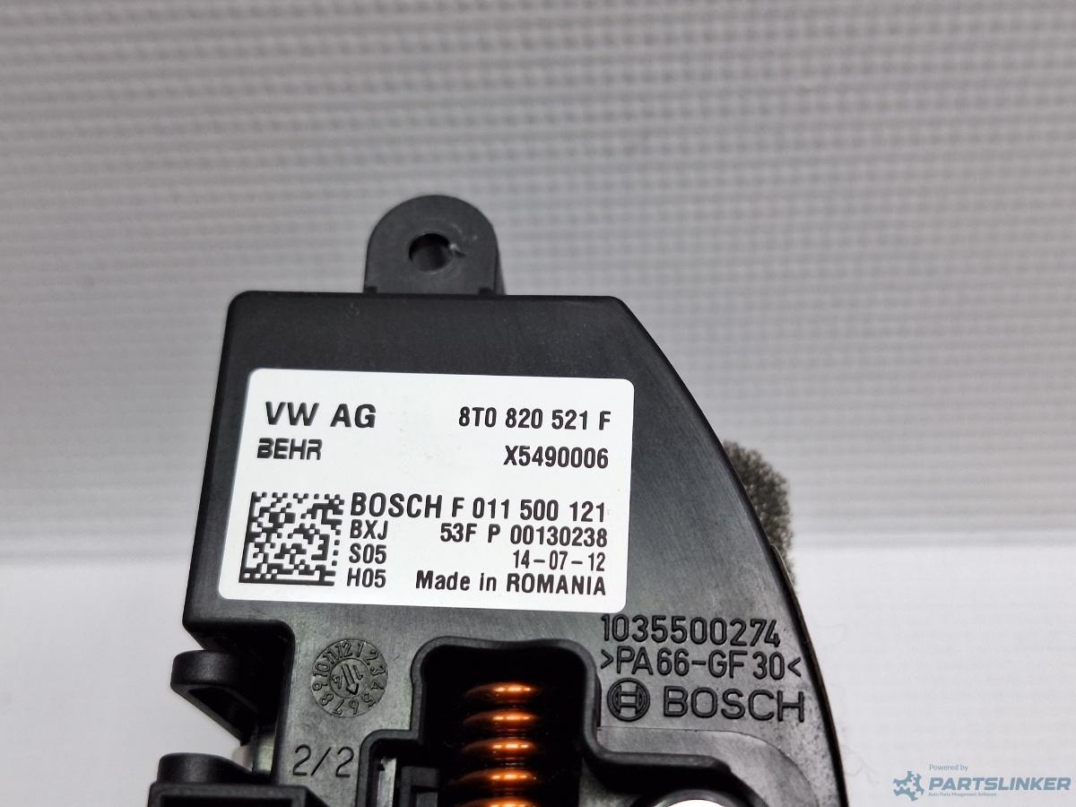 Rezistenta trepte aeroterma AUDI A4 IV Avant (8K5, B8) [ 2007 - 2015 ] TDI (CJCD, CMFB, CSUA) 110KW|150HP OEM 8T0820521F