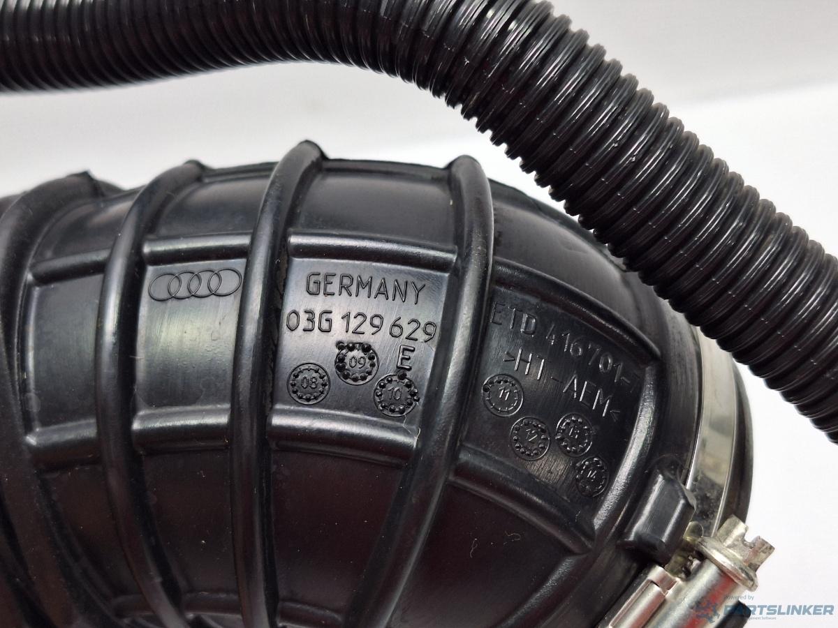 Furtun admisie aer AUDI A4 IV Avant (8K5, B8) [ 2007 - 2015 ] TDI (CJCD, CMFB, CSUA) 110KW|150HP OEM 03G129629E