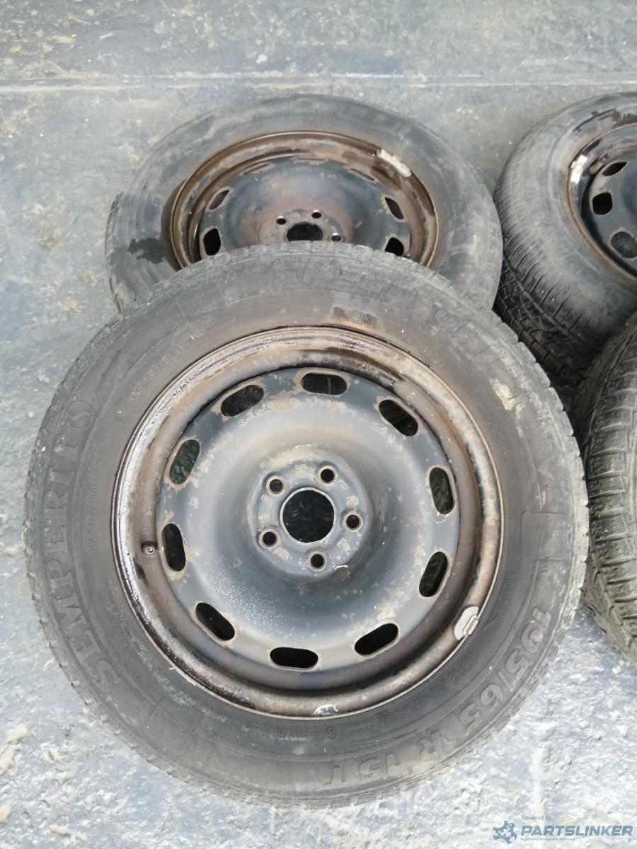 Jante de otel cu cauciucuri 195/65 r15 VOLKSWAGEN BORA 1J2 1998 - 2013 1J0601027Q