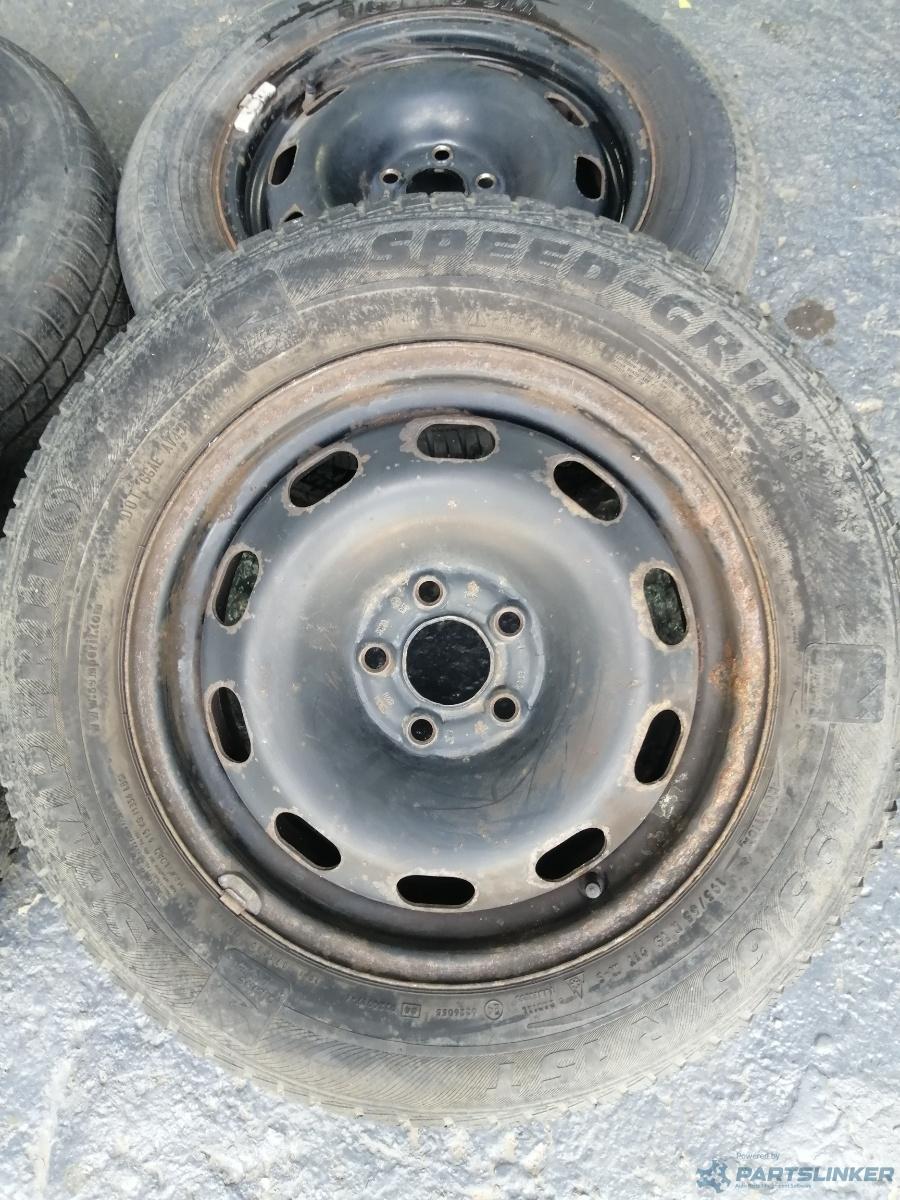 Jante de otel cu cauciucuri 195/65 r15 VOLKSWAGEN BORA 1J2 1998 - 2013 1J0601027Q