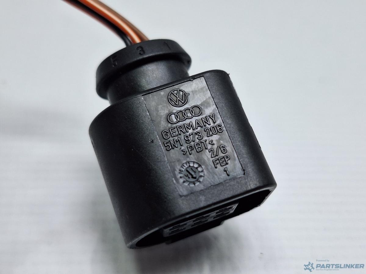 Mufa conector 6 pini AUDI A4 IV Avant (8K5, B8) [ 2007 - 2015 ] TDI (CJCD, CMFB, CSUA) 110KW|150HP OEM 5N1973206