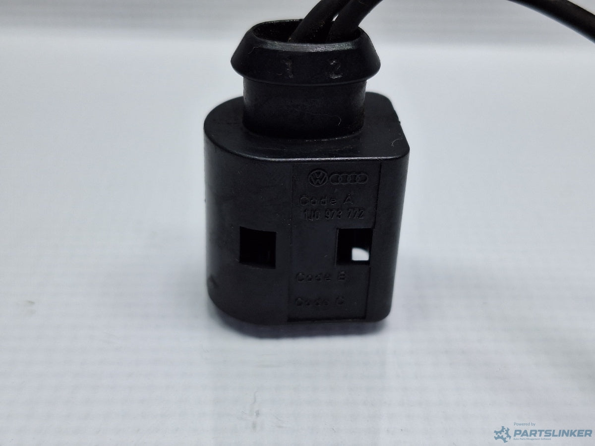 Mufa conector 2 pini SKODA OCTAVIA (1Z3) [ 2004 - 2013 ] TDI RS (BMN, CEGA) 125KW|170HP 1J0973772