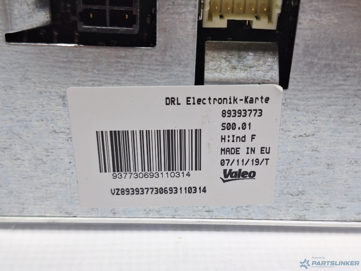 Modul DRL far dreapta VOLKSWAGEN PASSAT (362) [ 2010 - 2014 ] Valeo 89393773