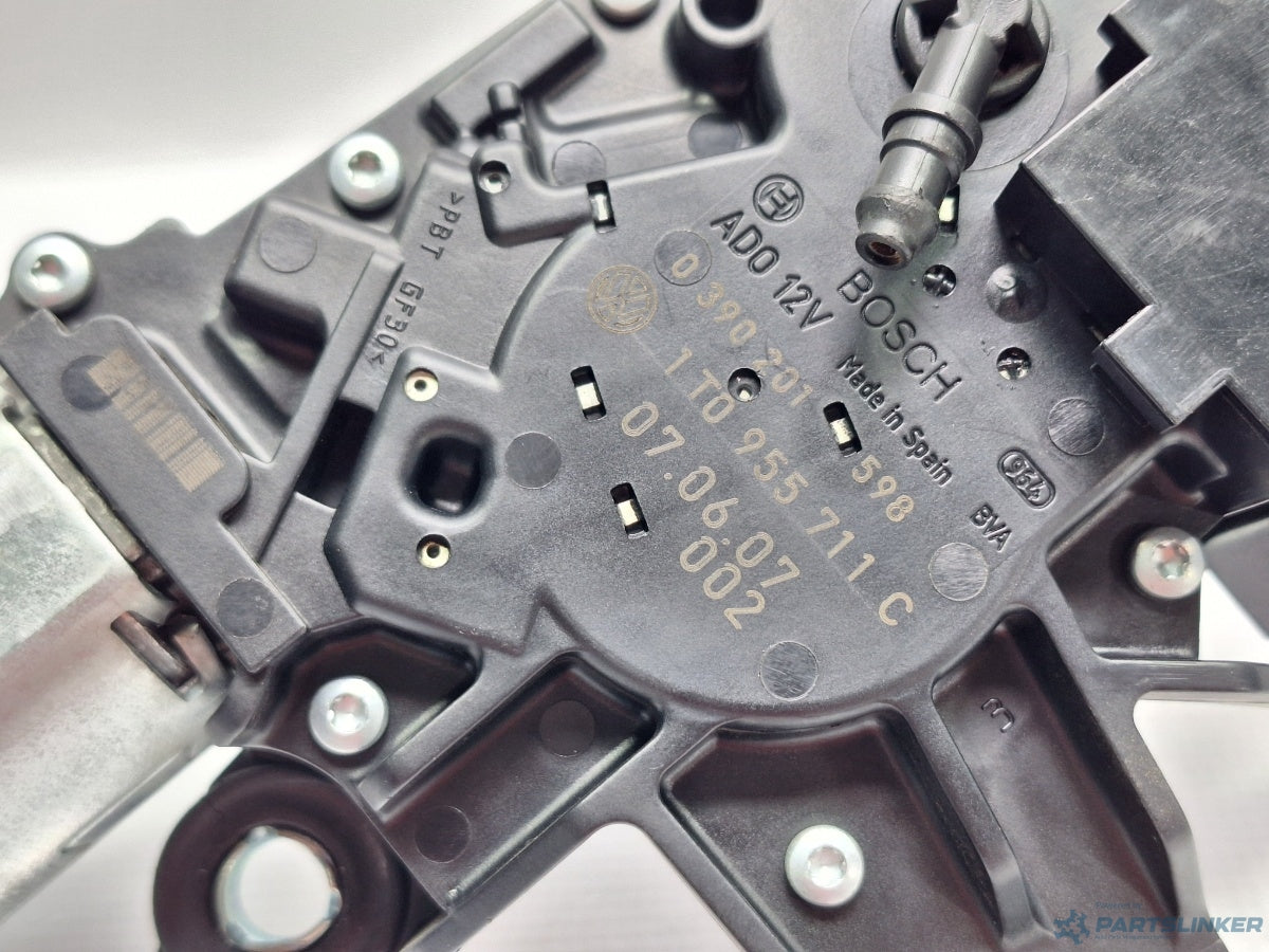 Motoras stergator luneta VOLKSWAGEN TOURAN (1T1, 1T2) [ 2003 - 2010 ] TDI (BKC, BLS, BXE) 77KW|105HP 1T0955711C