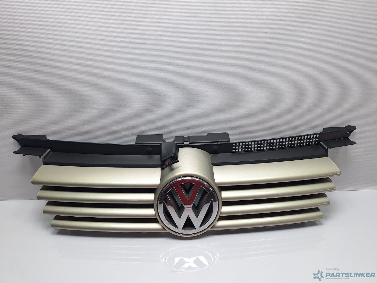 Grila cu semn VOLKSWAGEN BORA (1J2) [ 1998 - 2013 ] auriu LD1W 1J5853655C